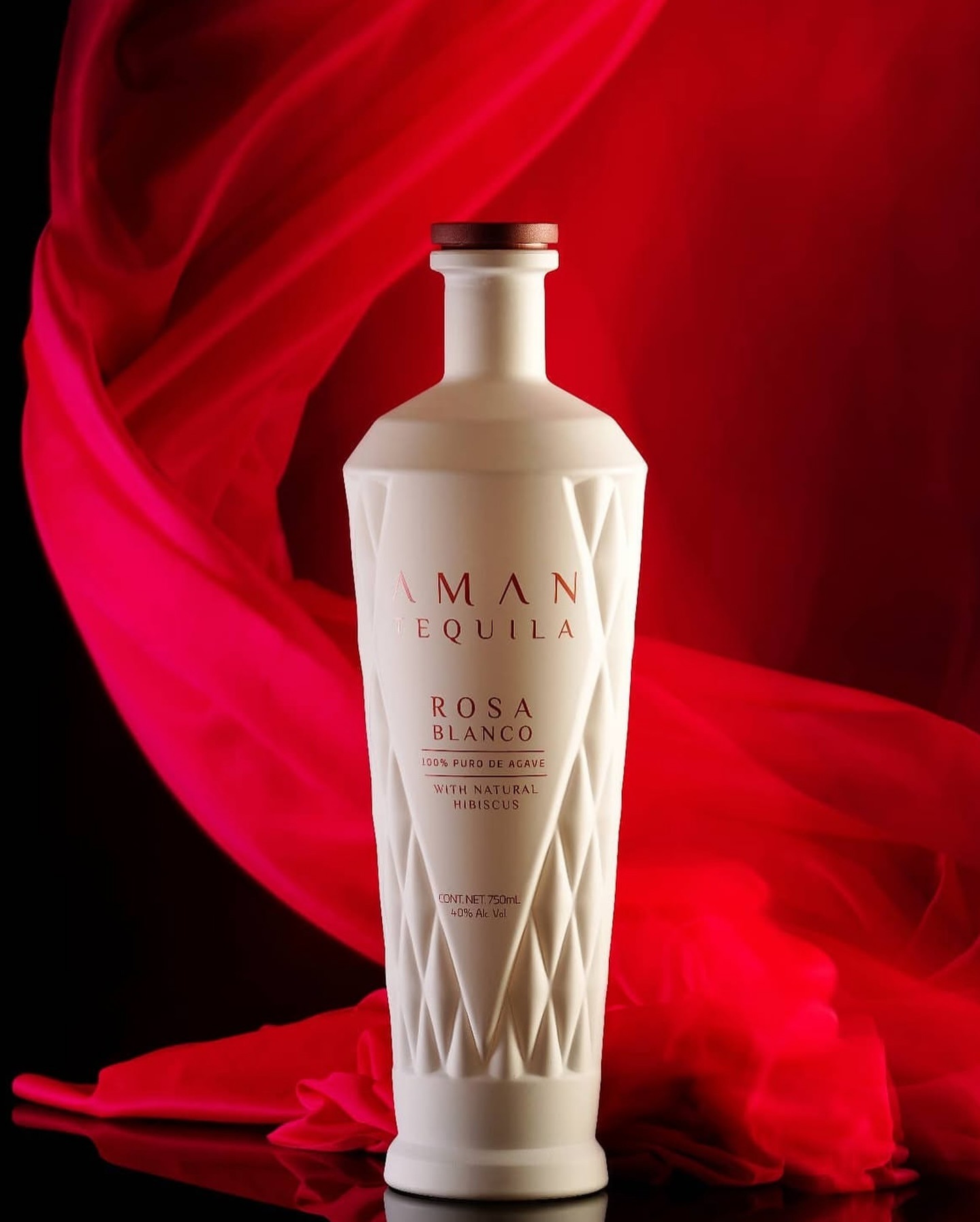 AMAN TEQUILA Rosa Blanco