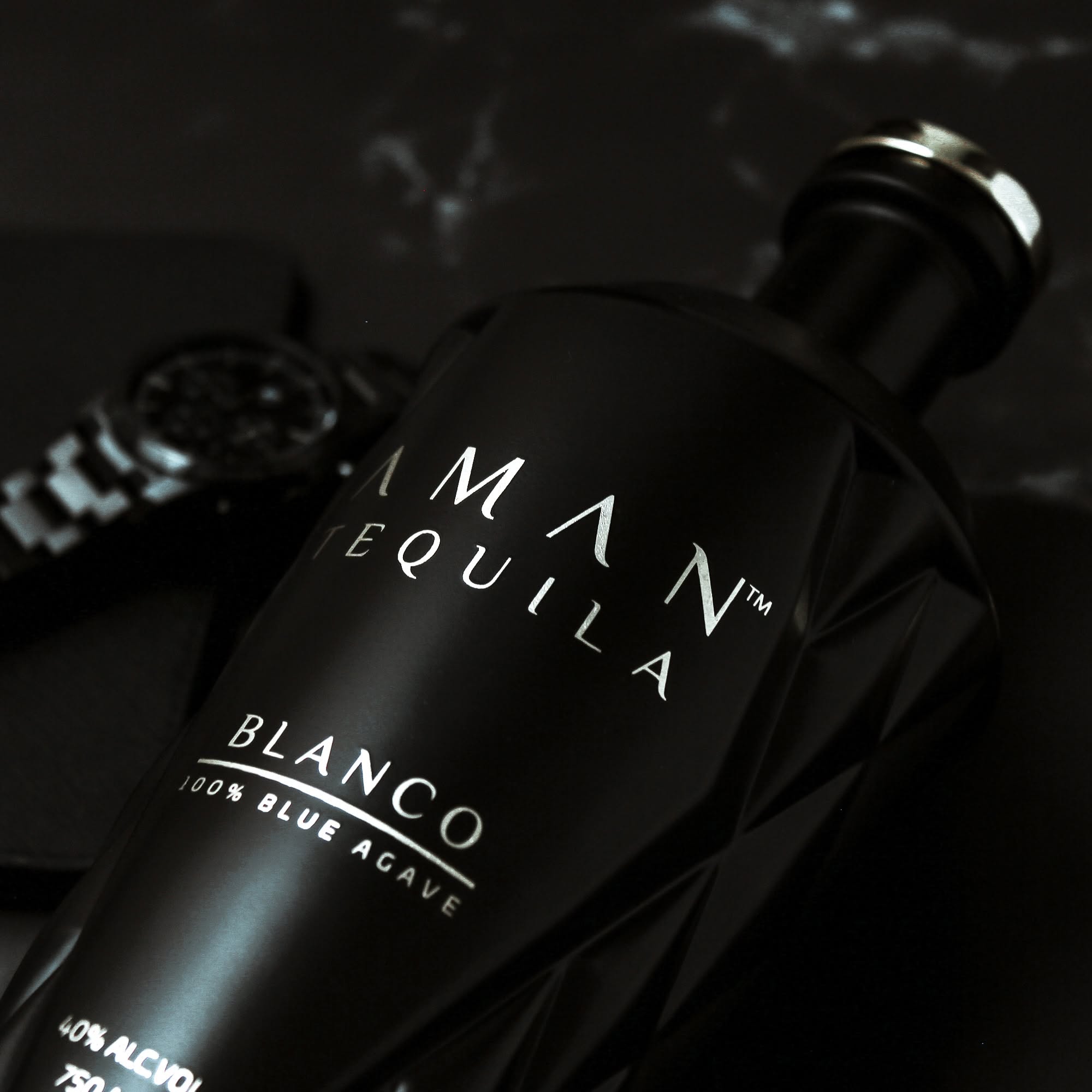 AMAN TEQUILA Blanco Background
